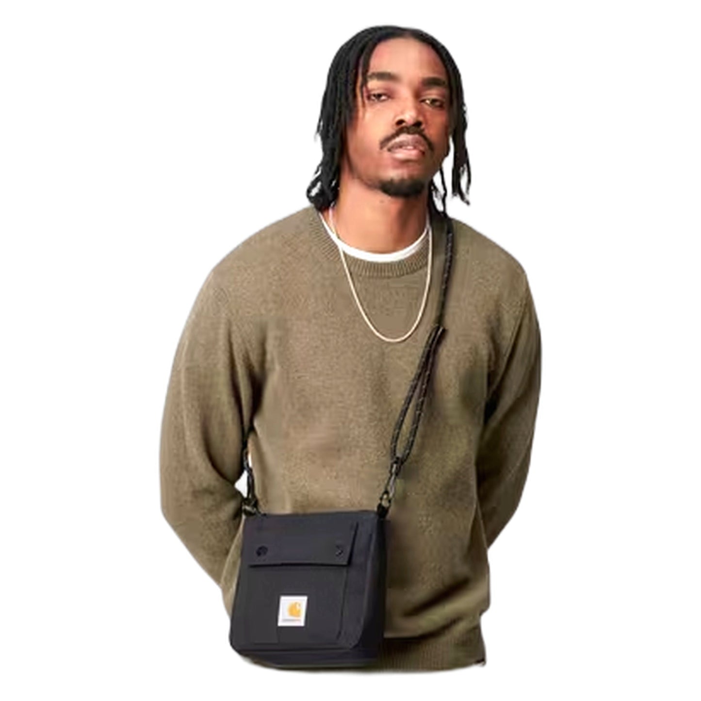 Carhartt Wip Bowden Shoulder Bag - Black - Borse di Carhartt Wip | Francis Concept