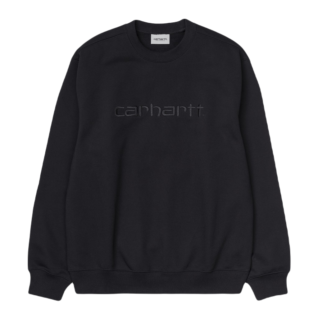 Carhartt Wip Carhartt Sweat - Black / Black - Felpe di Carhartt Wip | Francis Concept