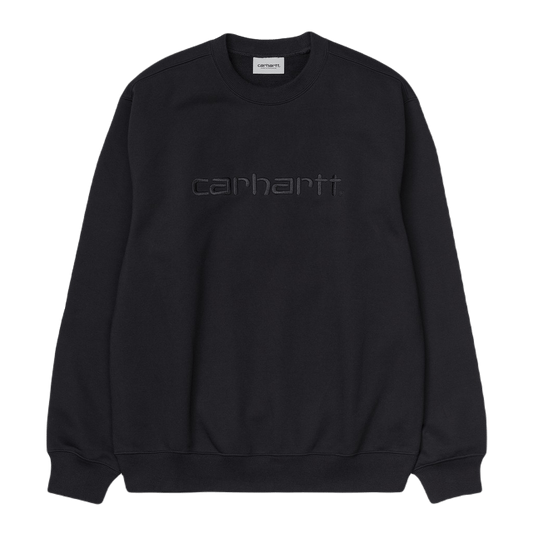 Carhartt Wip Carhartt Sweat - Black / Black - Felpe di Carhartt Wip | Francis Concept