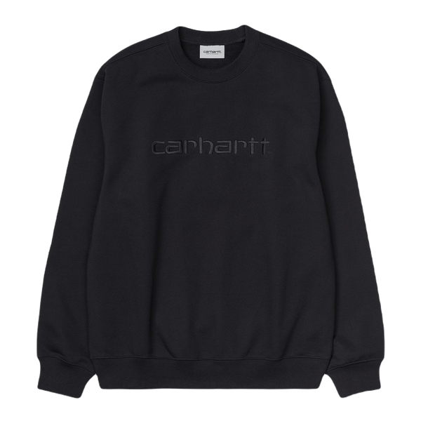Carhartt Wip Carhartt Sweat - Black / Black - Felpe di Carhartt Wip | Francis Concept