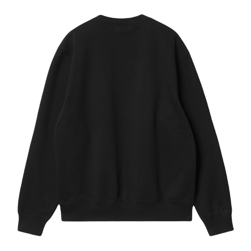 Carhartt Wip Carhartt Sweat - Black / Black - Felpe di Carhartt Wip | Francis Concept