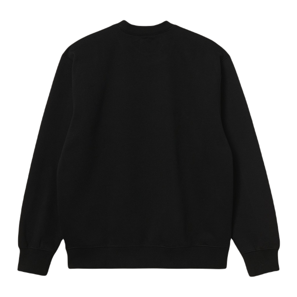 Carhartt Wip Carhartt Sweat - Black / White - Felpe di Carhartt Wip | Francis Concept