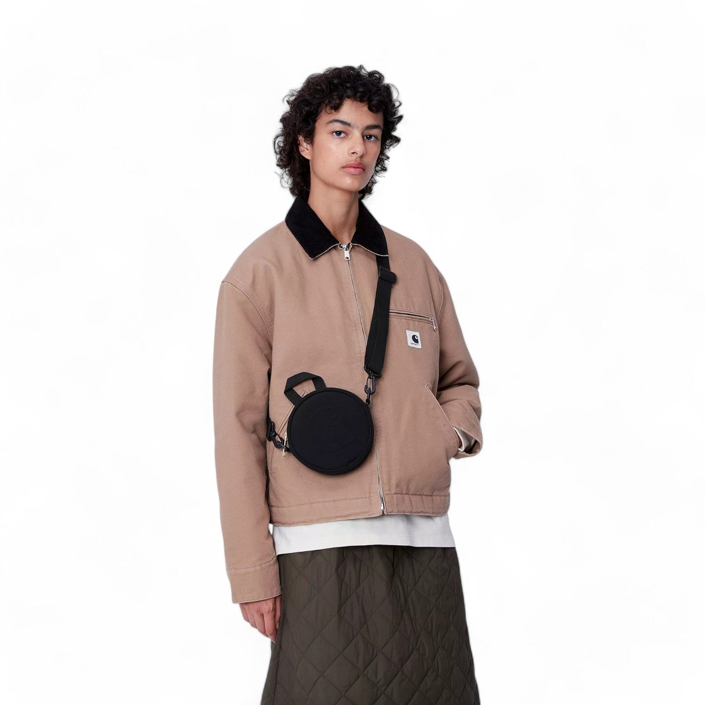 Carhartt Wip Clarton Bag - Black - Borse di Carhartt Wip | Francis Concept