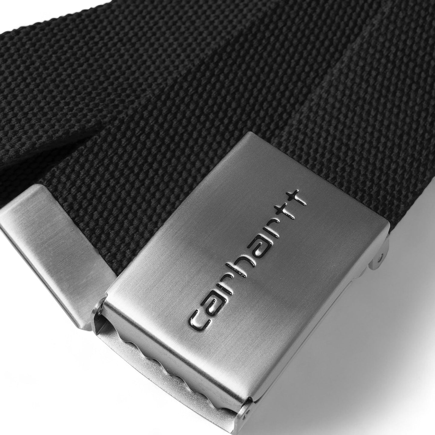 Carhartt Wip Clip Belt Chrome - Black - Cinture di Carhartt Wip | Francis Concept