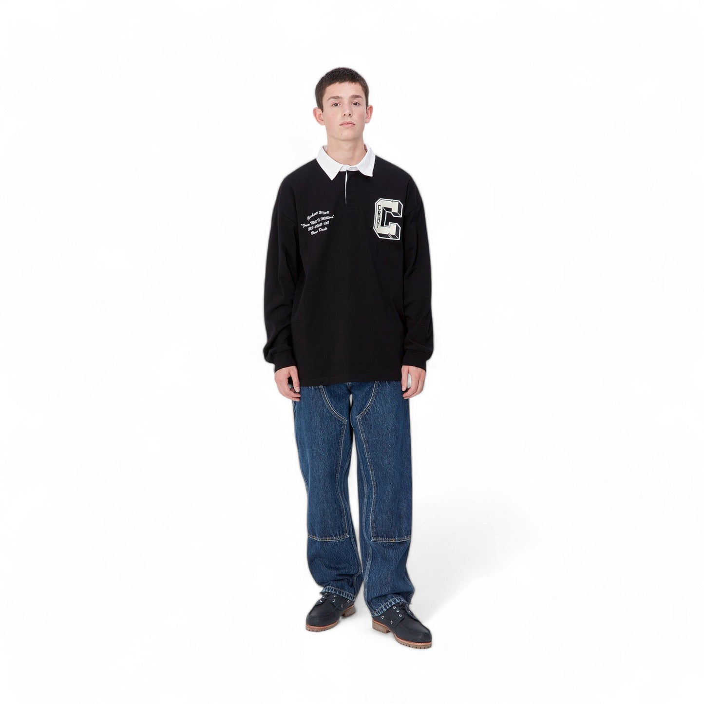 Carhartt Wip Double Knee Pant - Blue Stone Washed - Pantaloni di Carhartt Wip | Francis Concept