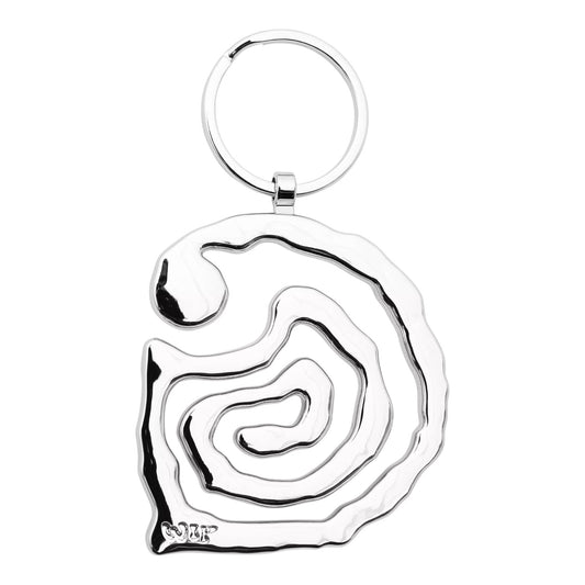 Carhartt Wip Helix Keychain - Silver - Portachiavi di Carhartt Wip | Francis Concept