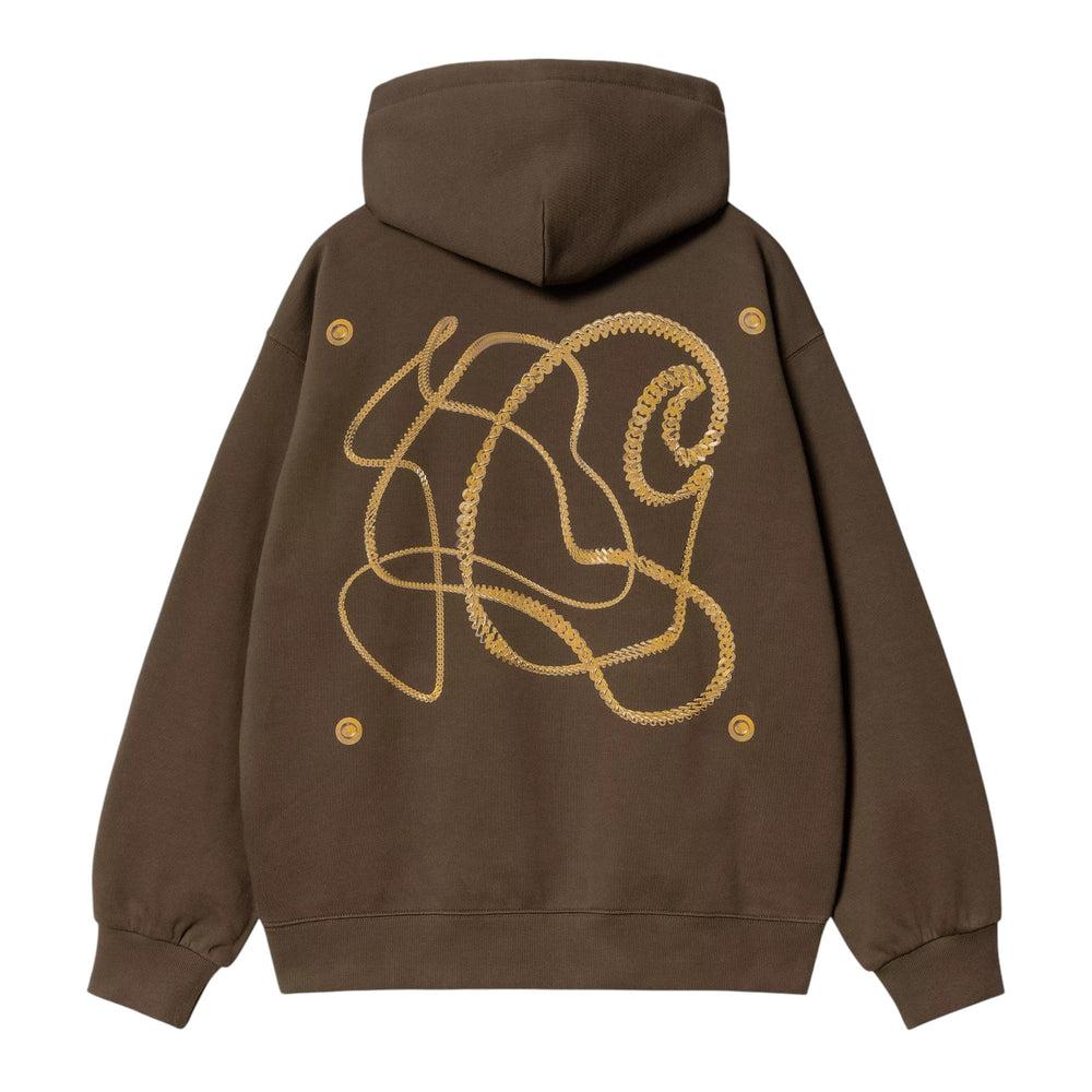 Carhartt Wip Hooded Charm Link Sweat - Liberica - Felpe di Carhartt Wip | Francis Concept