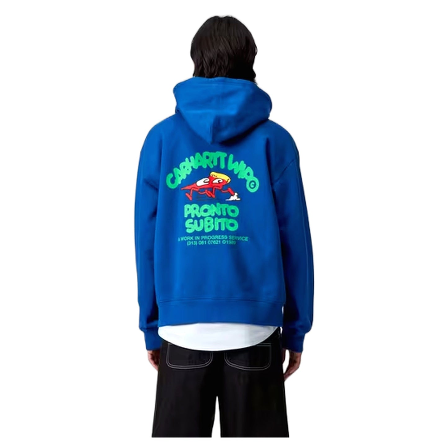 Carhartt Wip Hooded Pronto Sweat Jacket - Wolfsbane - Felpe di Carhartt Wip | Francis Concept