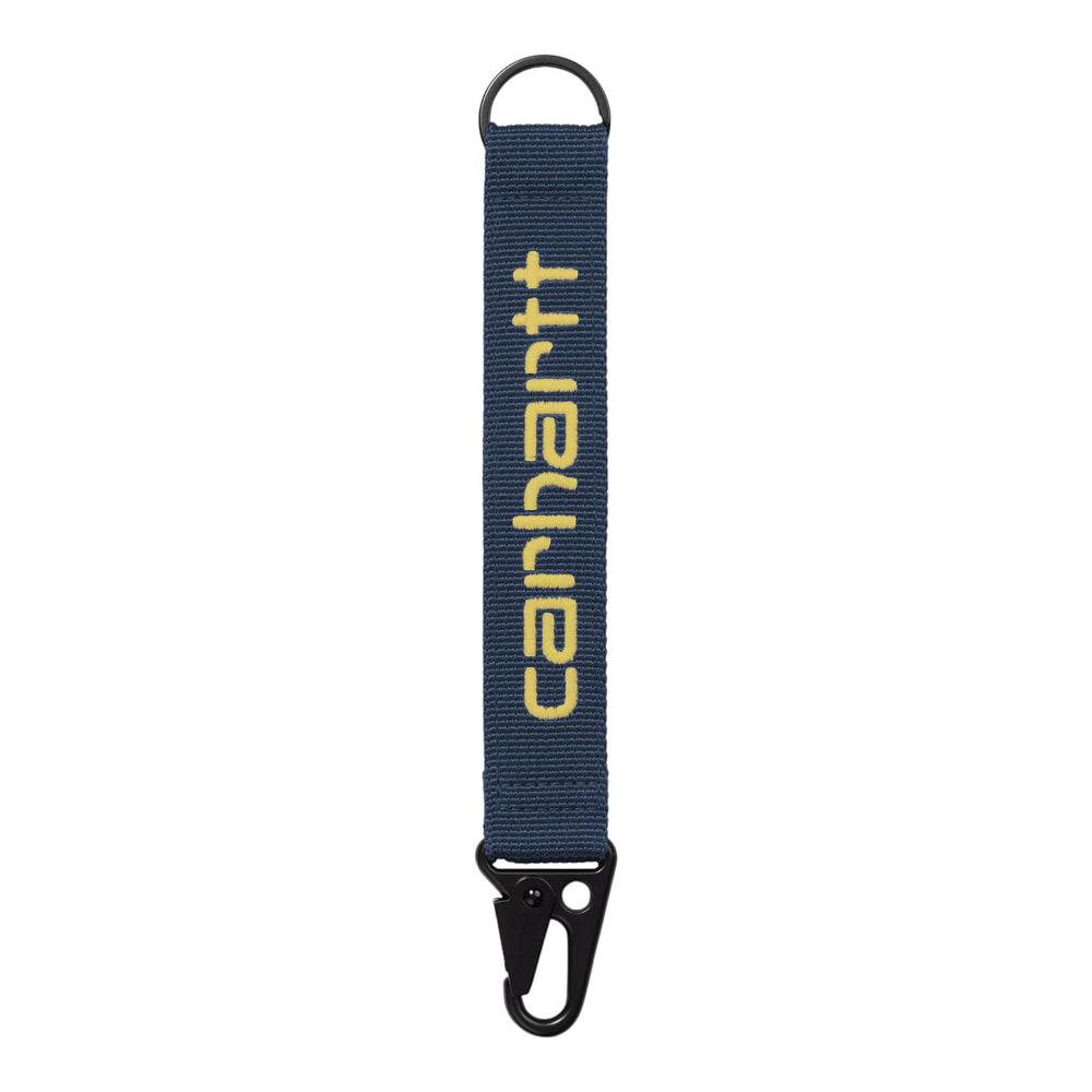 Carhartt Wip Jaden Keyholder - Ink / Air Yellow - Portachiavi di Carhartt Wip | Francis Concept