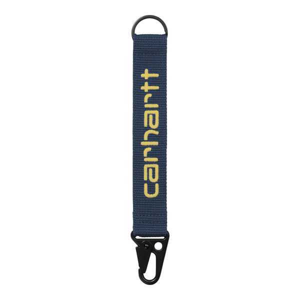 Carhartt Wip Jaden Keyholder - Ink / Air Yellow - Portachiavi di Carhartt Wip | Francis Concept