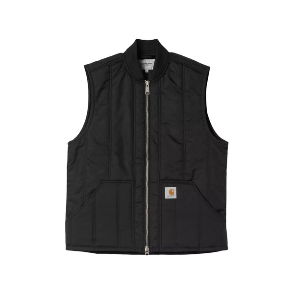 Carhartt Wip Lachlan Vest Liner - Black - Giacche di Carhartt Wip | Francis Concept