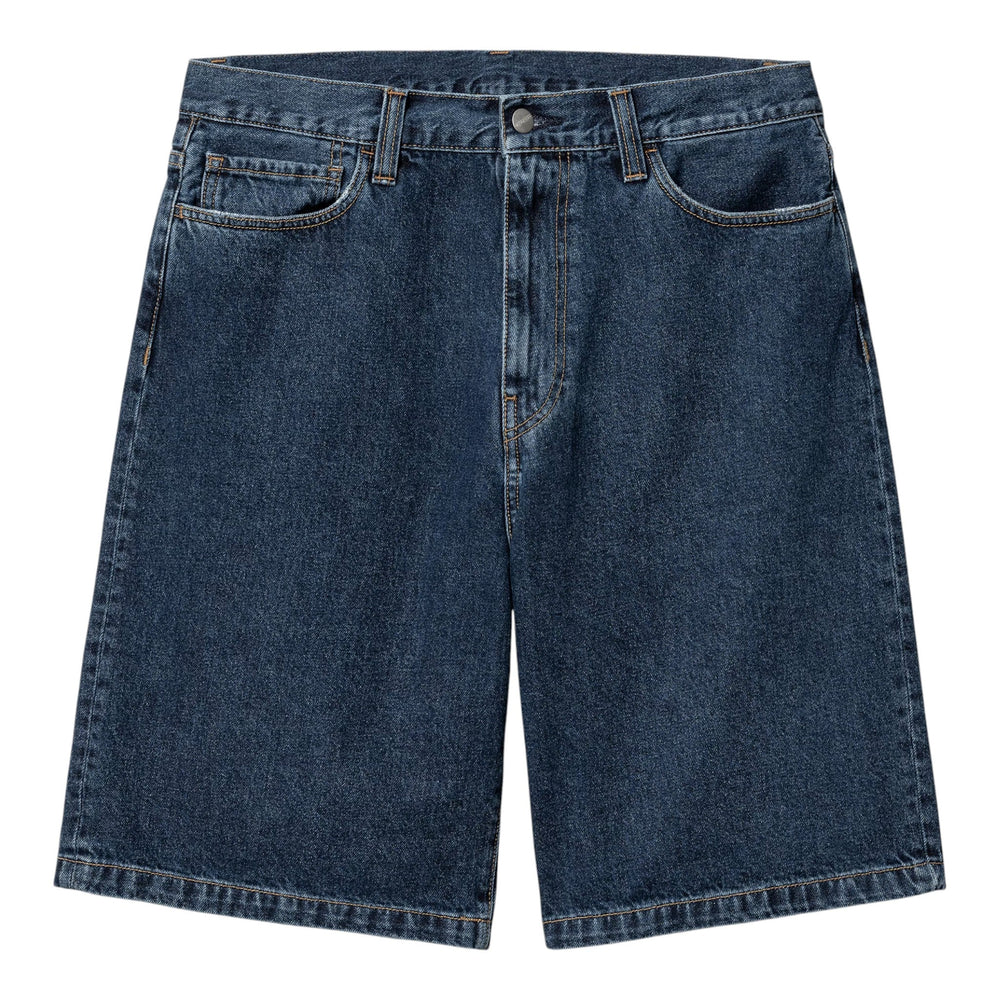 Carhartt Wip Landon Short - Blue Stone Washed - Bermuda di Carhartt Wip | Francis Concept