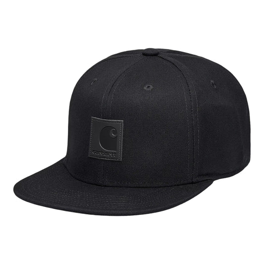 Carhartt Wip Logo Cap - Black - Cappelli di Carhartt Wip | Francis Concept