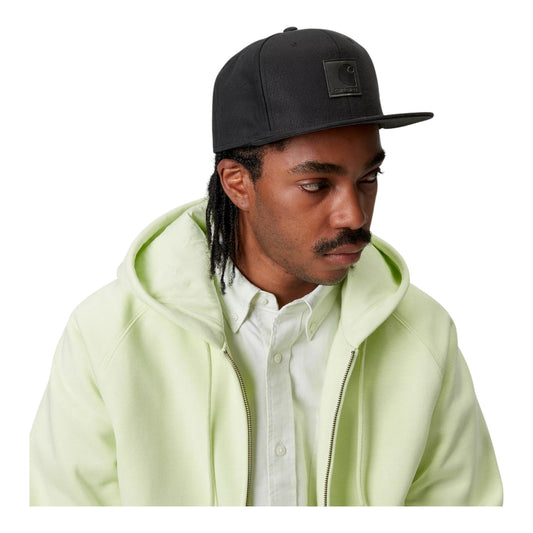 Carhartt Wip Logo Cap - Black - Cappelli di Carhartt Wip | Francis Concept
