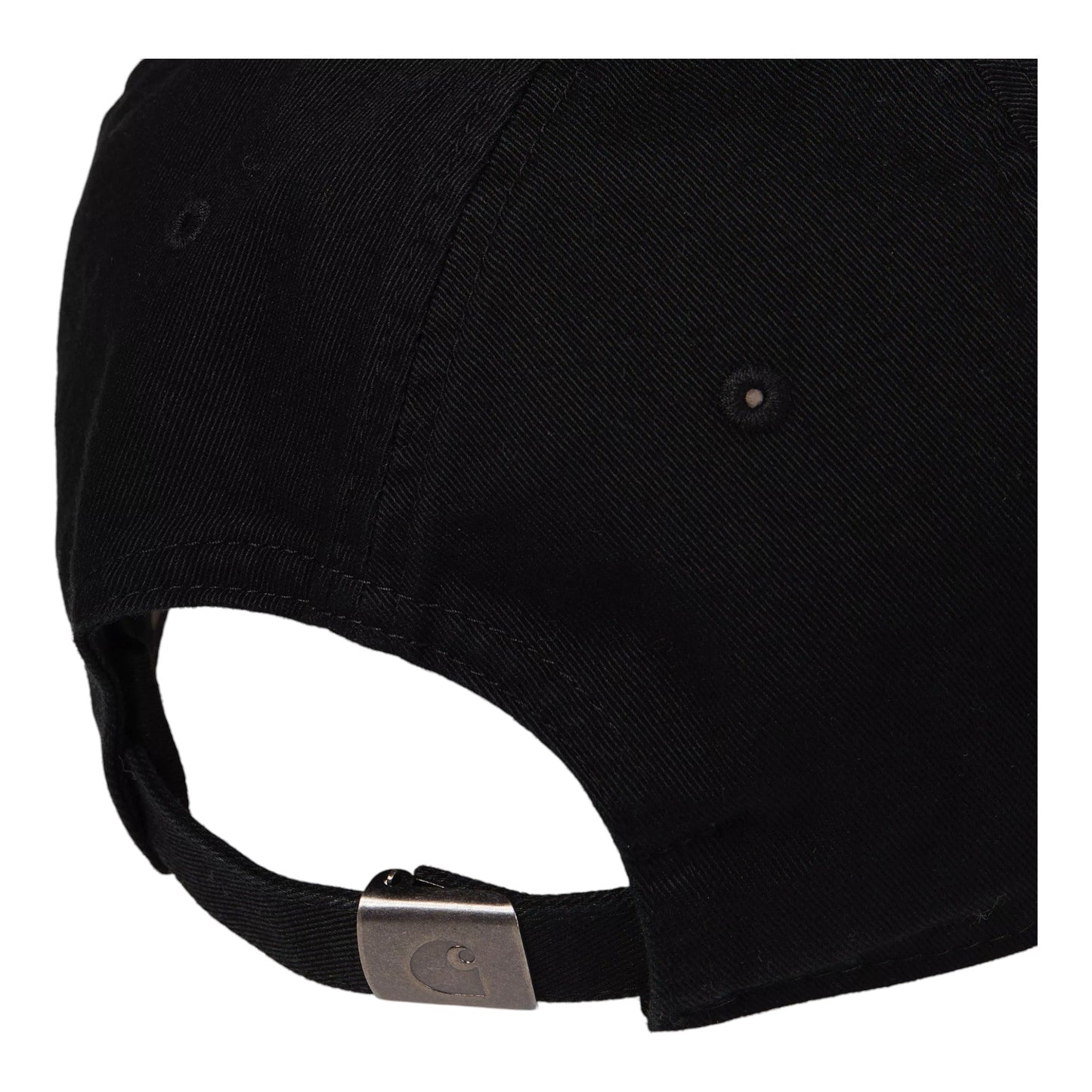 Carhartt Wip Madison Logo Cap - Black / White - Cappelli di Carhartt Wip | Francis Concept