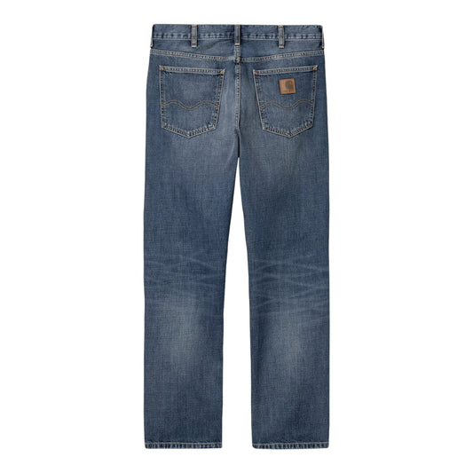 Carhartt Wip Marlow Pant - Blue Dark Used Wash - Pantaloni di Carhartt Wip | Francis Concept