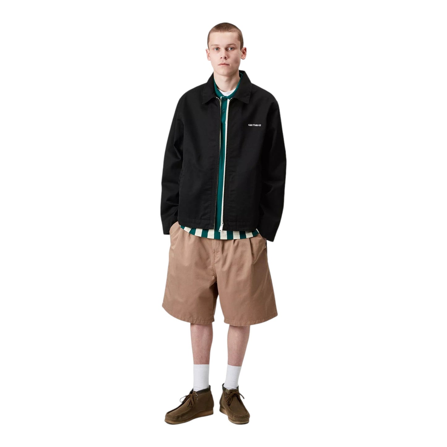 Carhartt Wip Module Script Jacket - Black / White - Giacche di Carhartt Wip | Francis Concept