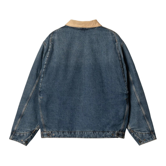 Carhartt Wip OG Detroit Jacket - Blue / Dusty H Brown - Giacche di Carhartt Wip | Francis Concept
