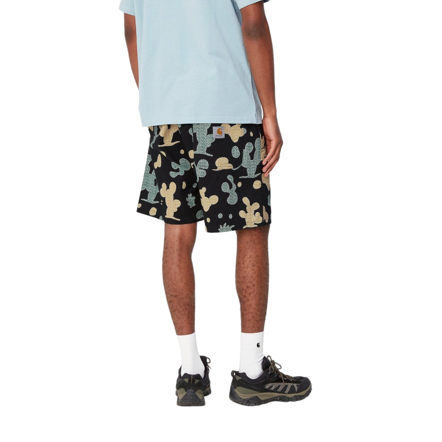 Carhartt Wip Opus Short - Opus Print, Black - Bermuda di Carhartt Wip | Francis Concept