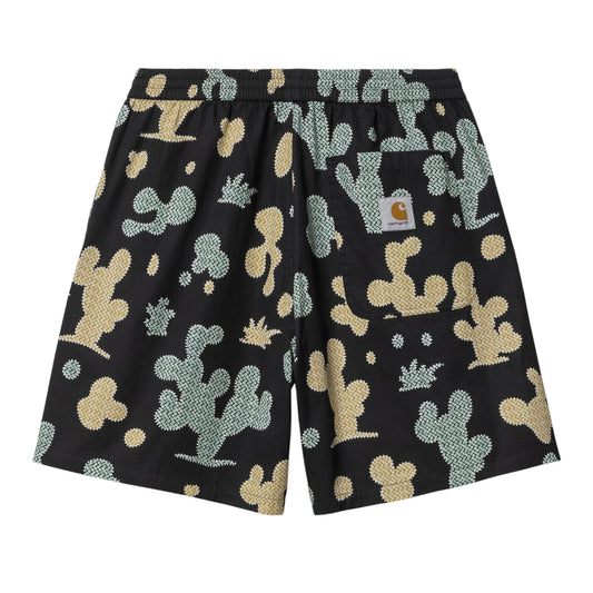 Carhartt Wip Opus Short - Opus Print, Black - Bermuda di Carhartt Wip | Francis Concept