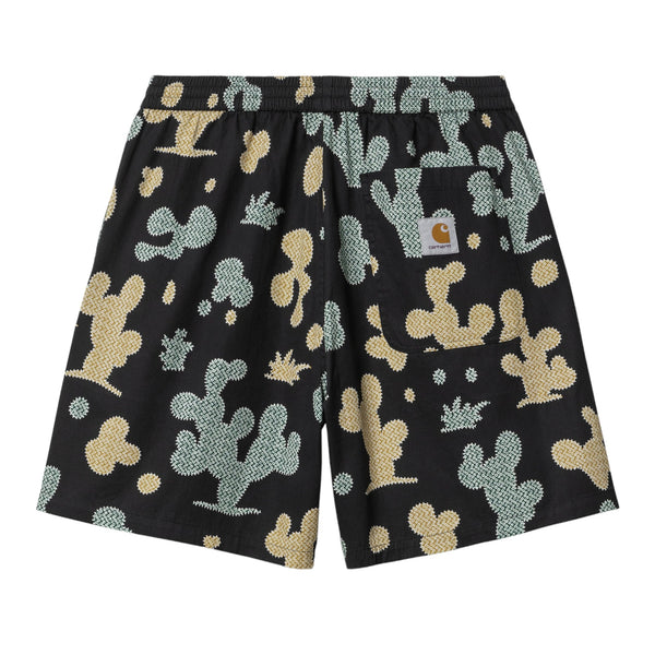 Carhartt Wip Opus Short - Opus Print, Black - Bermuda di Carhartt Wip | Francis Concept