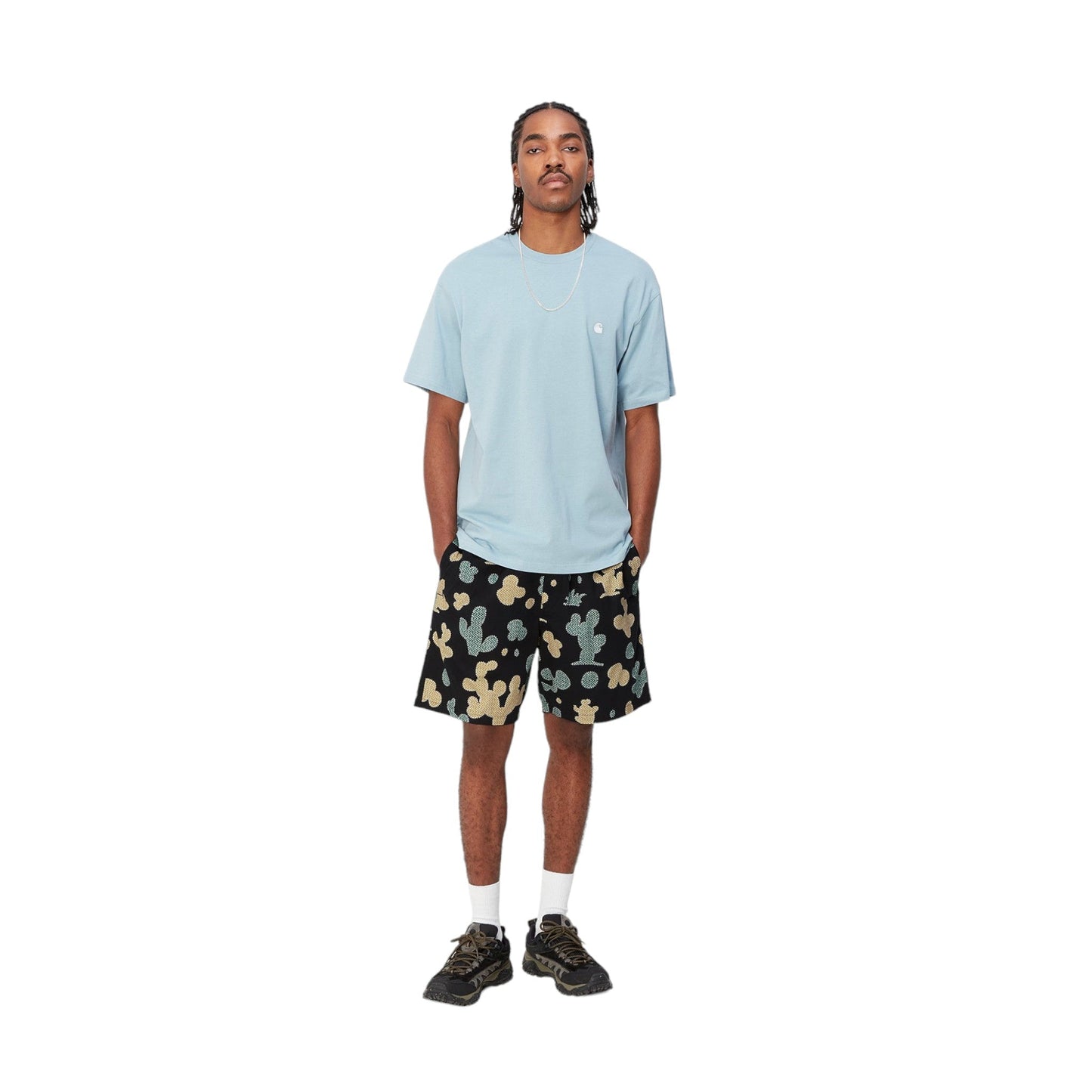 Carhartt Wip Opus Short - Opus Print, Black - Bermuda di Carhartt Wip | Francis Concept