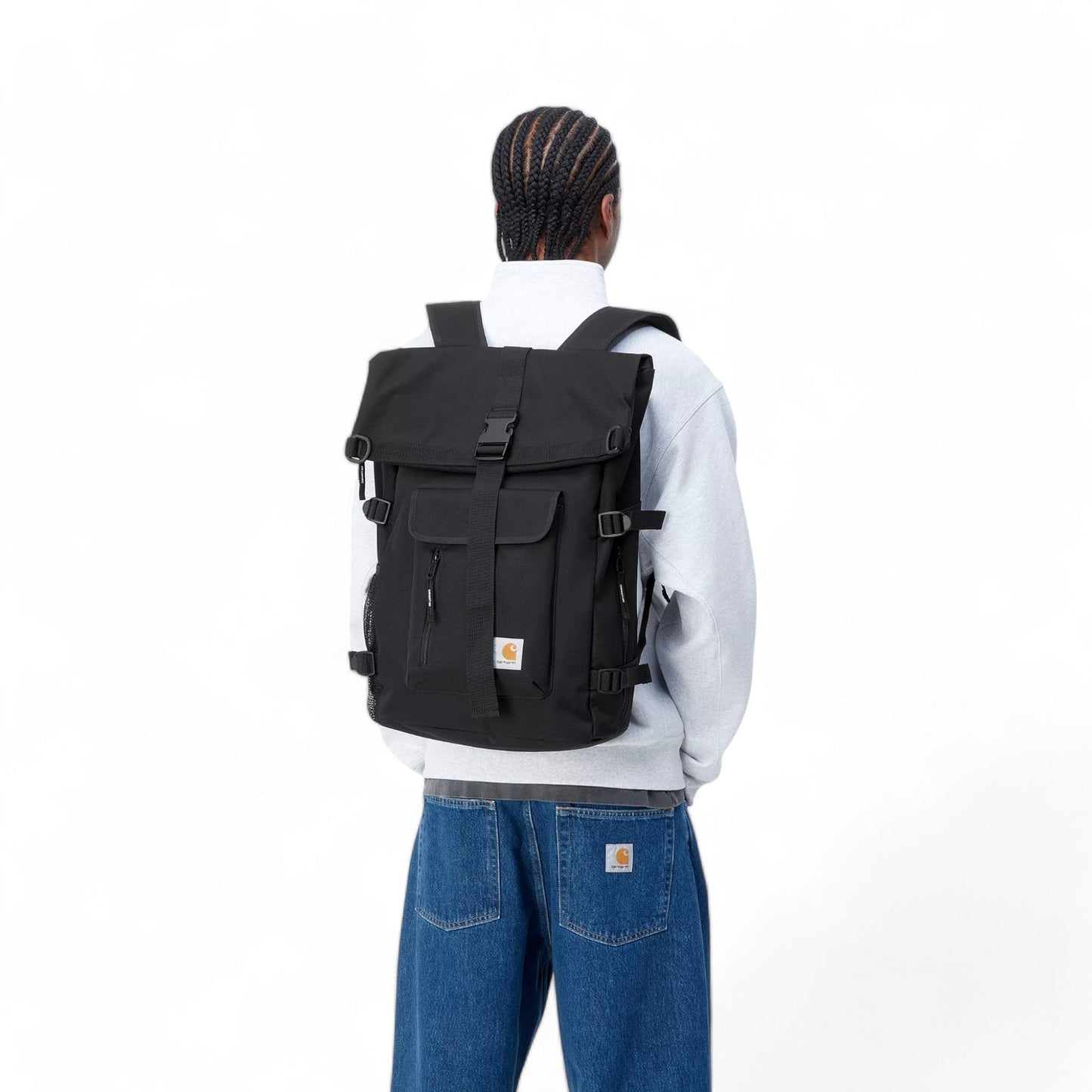 Carhartt Wip Philips Backpack - Black-Francis Concept
