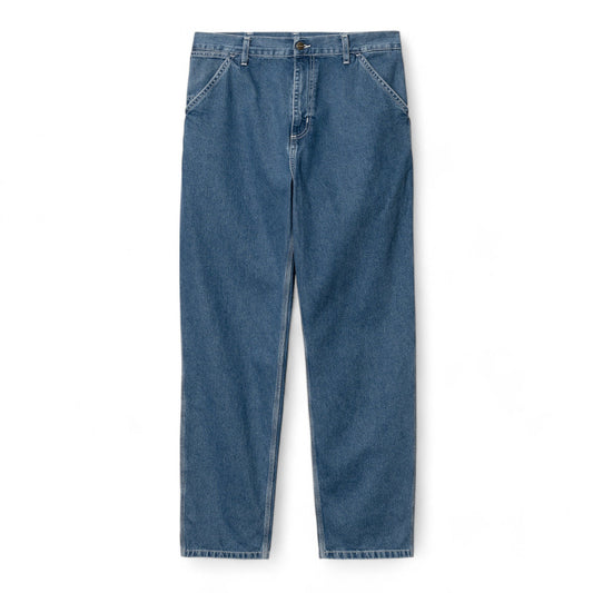 Carhartt Wip Simple Pant - Blue Stone Washed - Jeans di Carhartt Wip | Francis Concept