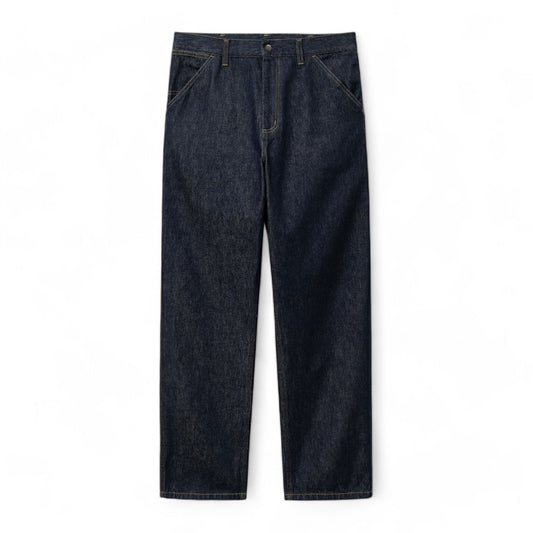 Carhartt Wip Single Knee Pant - Blue rinsed - Pantaloni di Carhartt Wip | Francis Concept