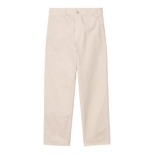 Carhartt Wip Single Knee Pant - Fleur De Sel - Pantaloni di Carhartt Wip | Francis Concept