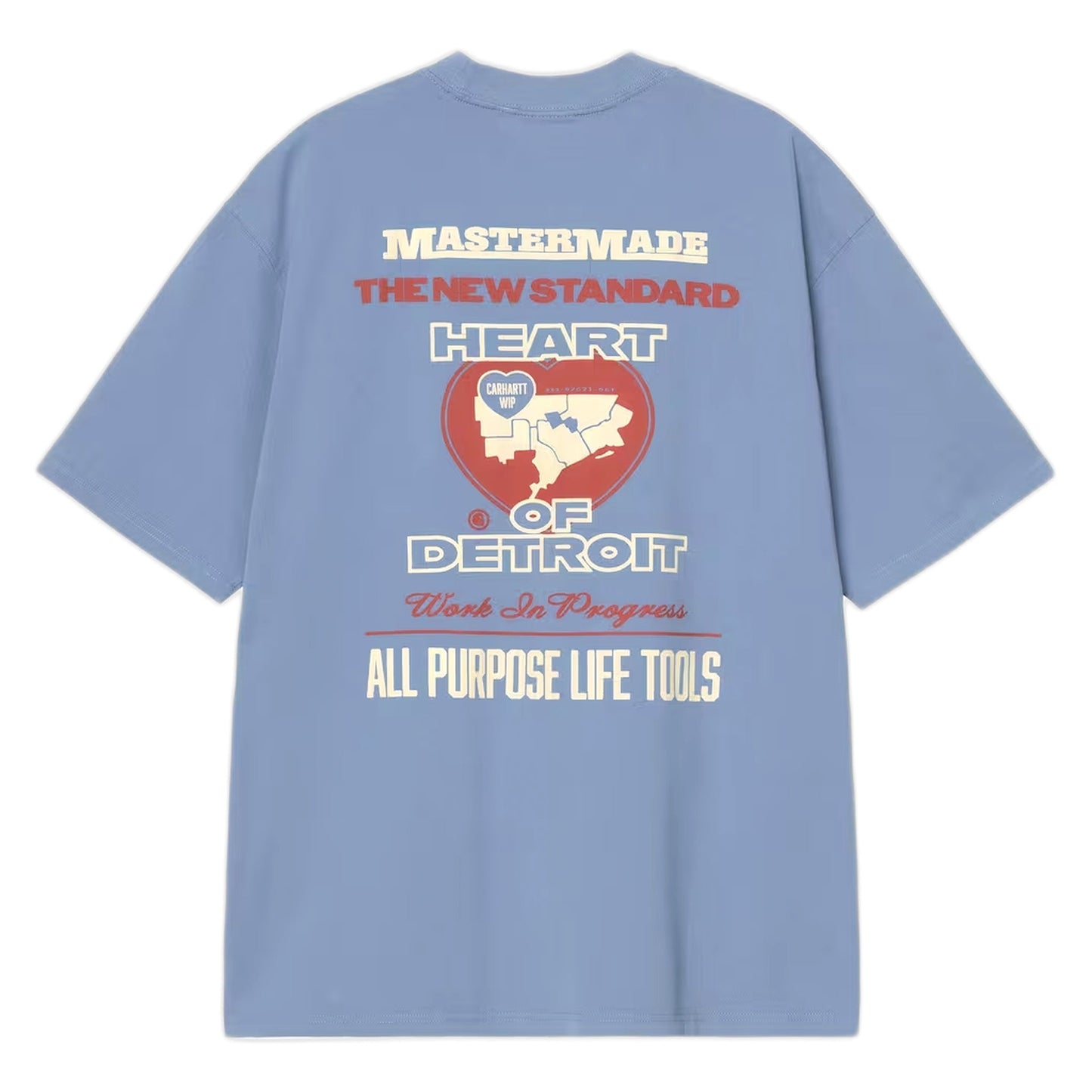 Carhartt Wip S/S Arcan T-Shirt - Sorrent Heavy Stone Wash - T-Shirt di Carhartt Wip | Francis Concept