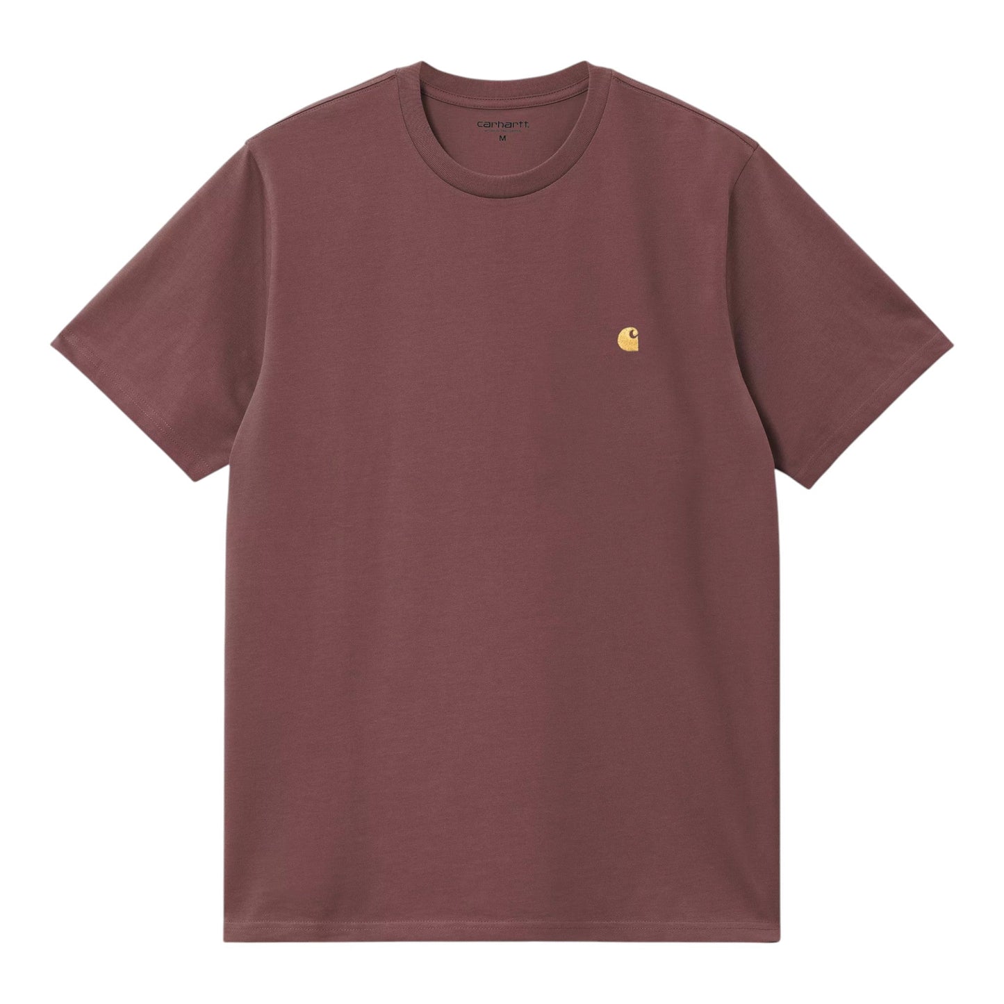 Carhartt Wip S/S Chase T-Shirt - Dusky Pink / Gold - T-Shirt di Francis Concept | Francis Concept