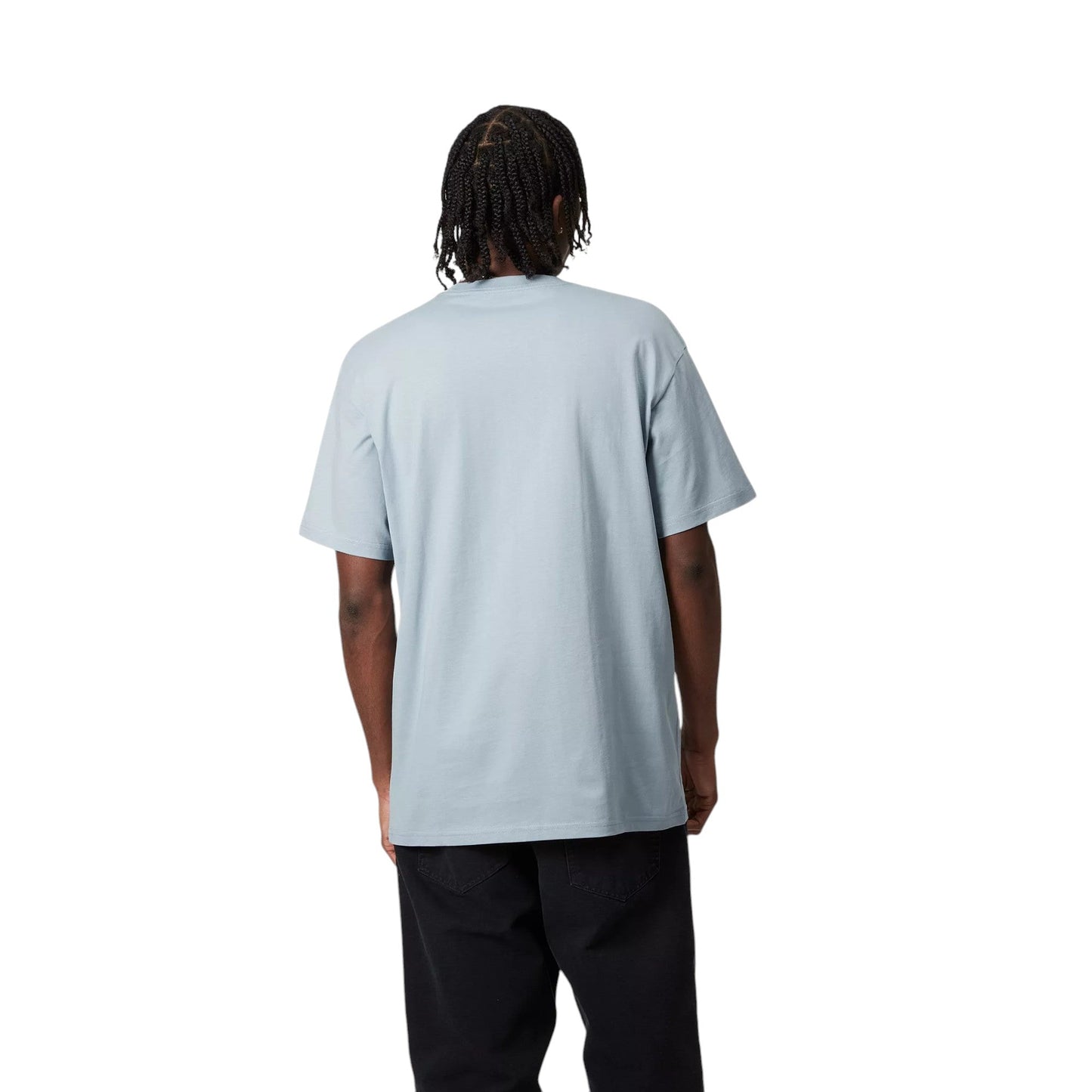 Carhartt Wip S/S Chase T-Shirt - Frosted Blue - T-Shirt di Carhartt Wip | Francis Concept