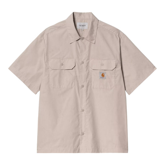 Carhartt Wip S/S Craft Shirt - Dusky Beige - Camicie di Carhartt Wip | Francis Concept