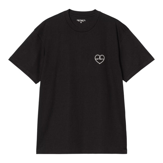 Carhartt Wip S/S Furoshiki T-Shirt - Black / White - T-Shirt di Carhartt Wip | Francis Concept