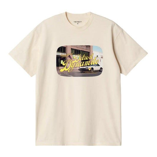 Carhartt Wip S/S Greatest Flicks T-Shirt - Coconut - T-Shirt di Carhartt Wip | Francis Concept