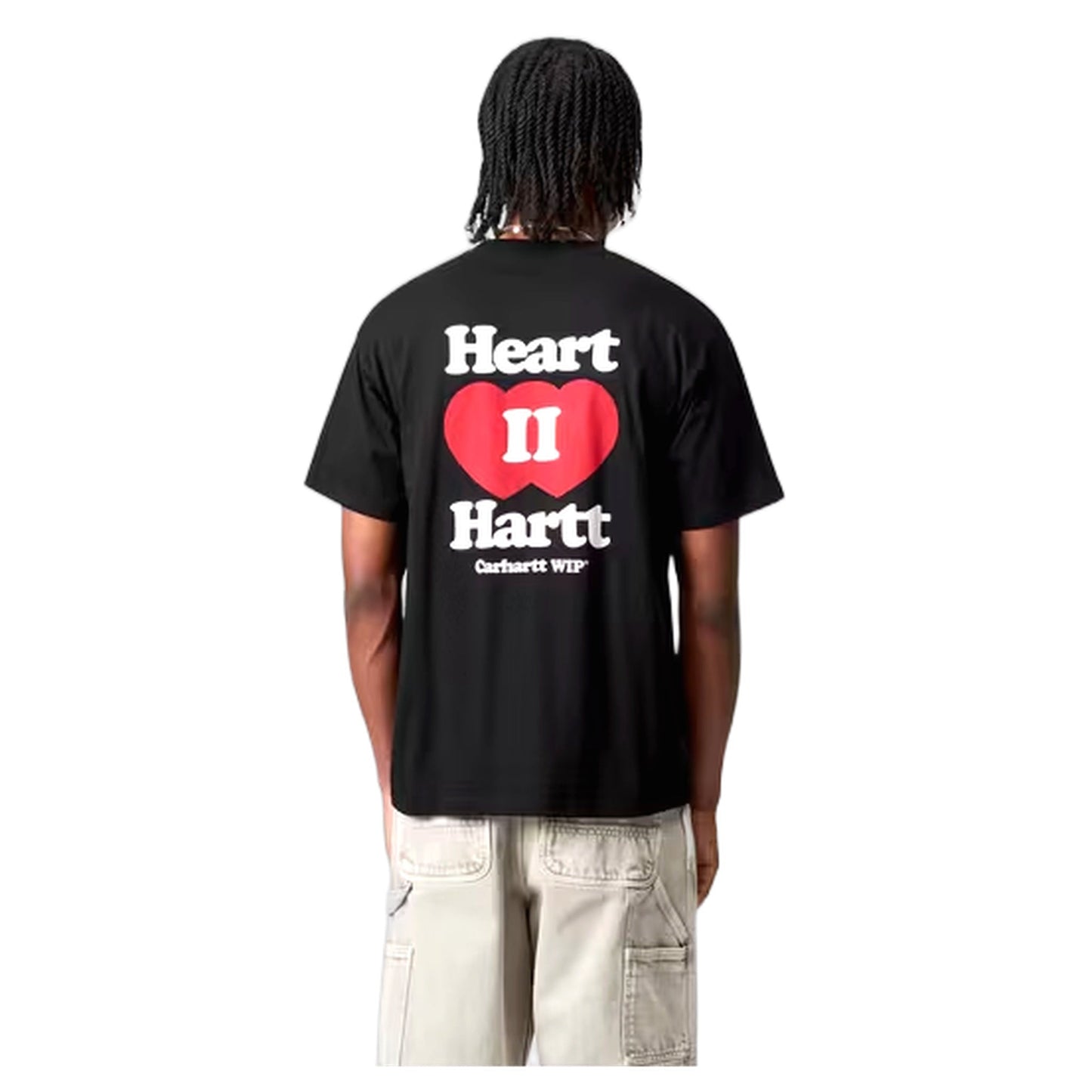 Carhartt Wip S/S Heart Hartt T-Shirt - Black - T-Shirt di Carhartt Wip | Francis Concept