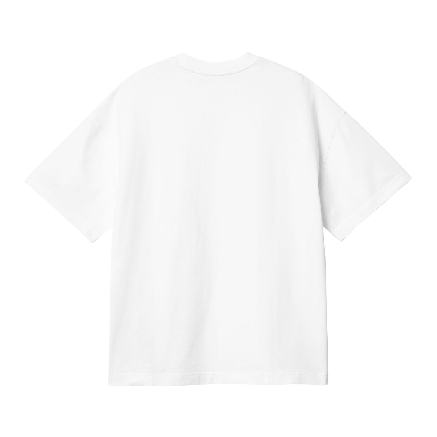 Carhartt Wip S/S Link Script T-Shirt - White / Black - T-Shirt di Carhartt Wip | Francis Concept