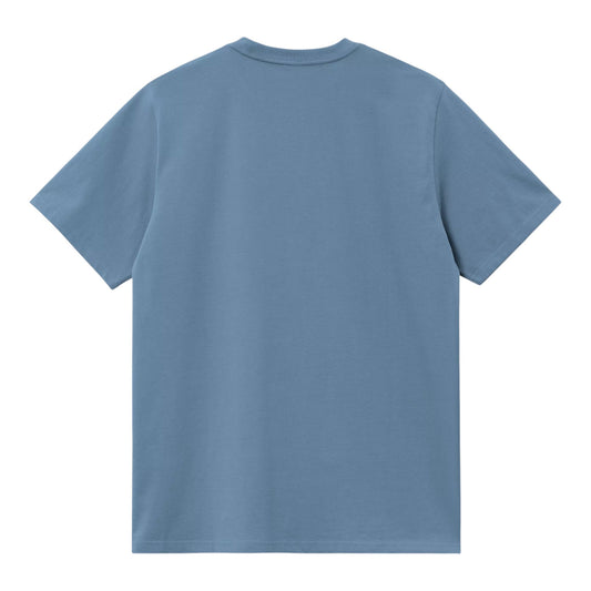 Carhartt Wip S/S Madison T-Shirt - Icy Water / White - T-Shirt di Carhartt Wip | Francis Concept