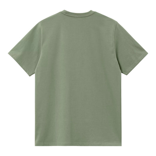 Carhartt Wip S/S Madison T-Shirt - Park / White - T-Shirt di Francis Concept | Francis Concept