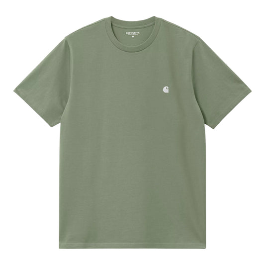 Carhartt Wip S/S Madison T-Shirt - Park / White - T-Shirt di Francis Concept | Francis Concept