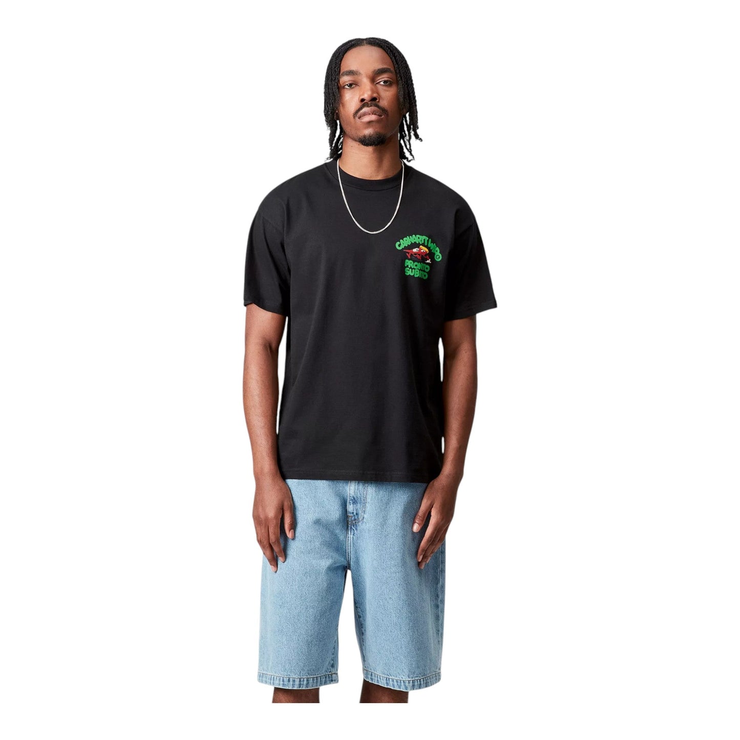 Carhartt Wip S/S Pronto T-Shirt - Black - T-Shirt di Carhartt Wip | Francis Concept