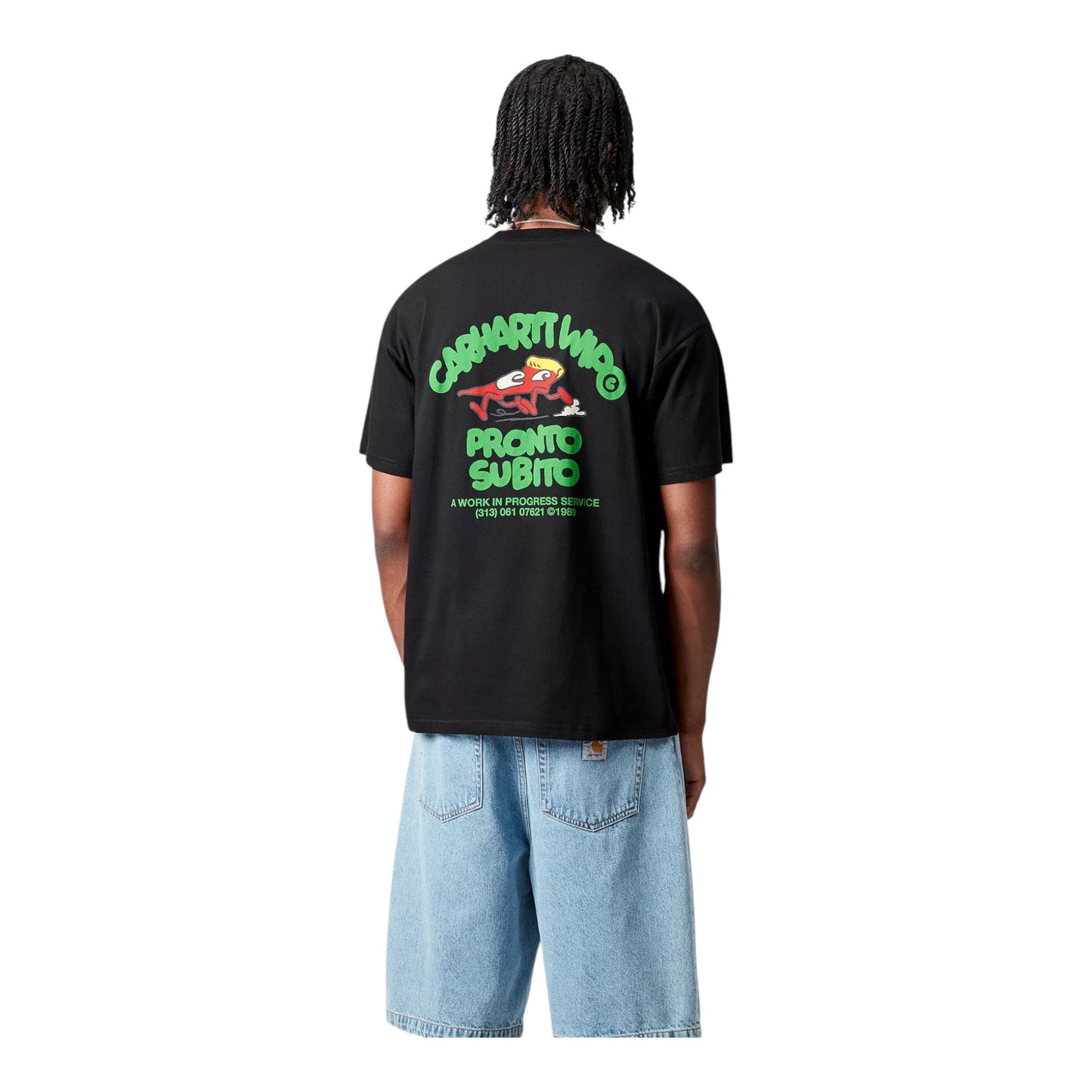 Carhartt Wip S/S Pronto T-Shirt - Black - T-Shirt di Carhartt Wip | Francis Concept