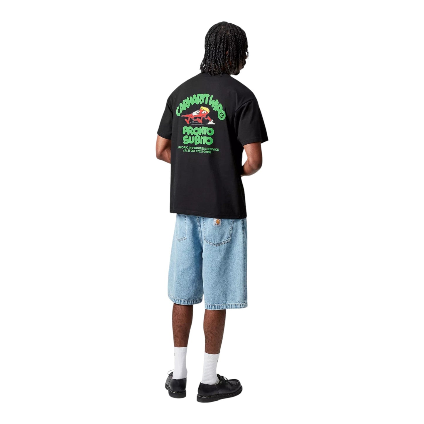 Carhartt Wip S/S Pronto T-Shirt - Black - T-Shirt di Carhartt Wip | Francis Concept