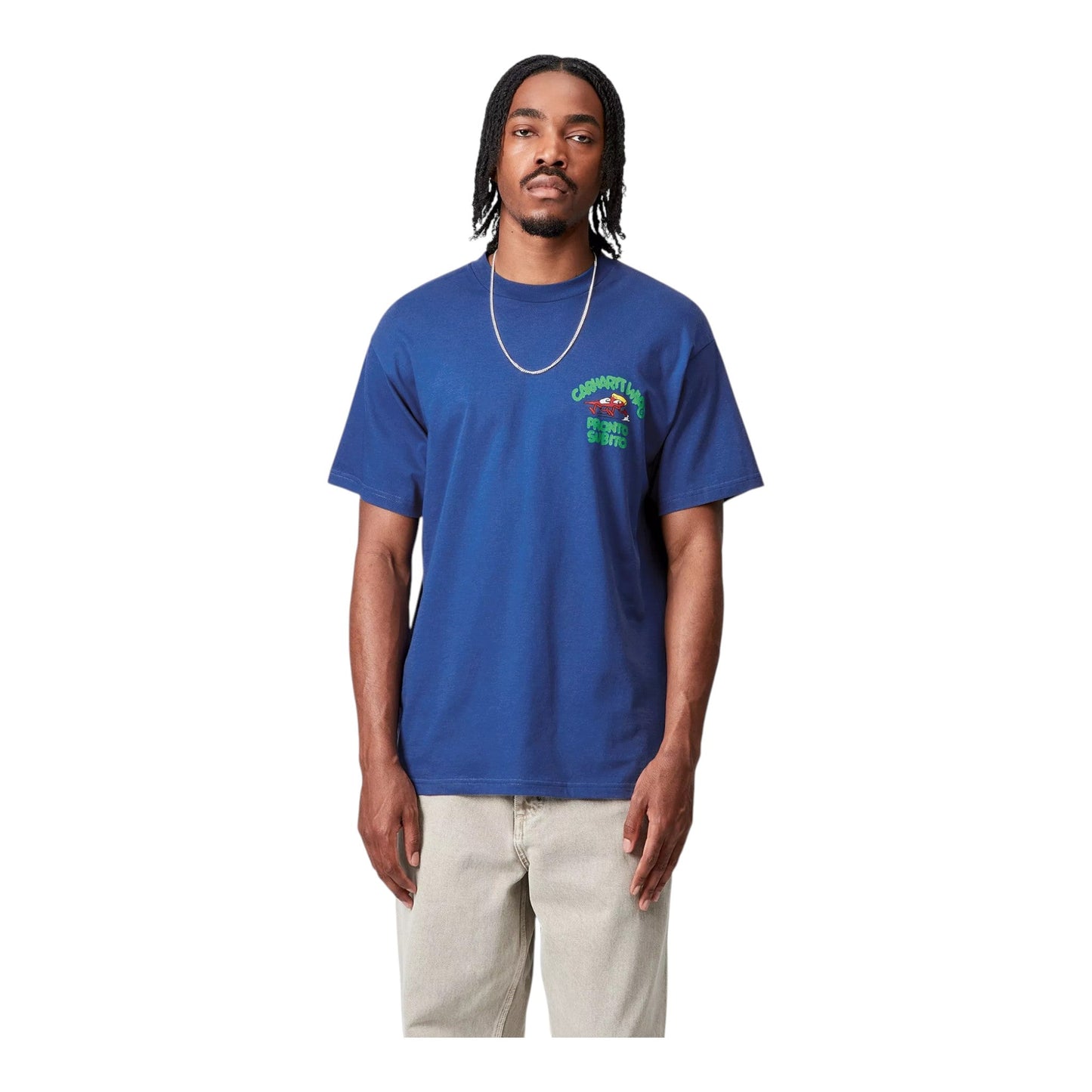 Carhartt Wip S/S Pronto T-Shirt - Wolfsbane - T-Shirt di Carhartt Wip | Francis Concept