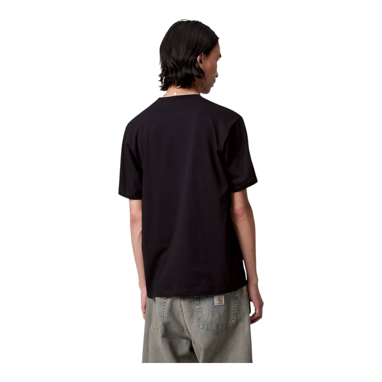 Carhartt Wip S/S Solar Chrome T-Shirt - Black - T-Shirt di Carhartt Wip | Francis Concept