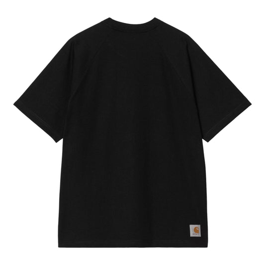 Carhartt Wip S/S WIP T-Shirt - Black / Yosemite - T-Shirt di Carhartt Wip | Francis Concept