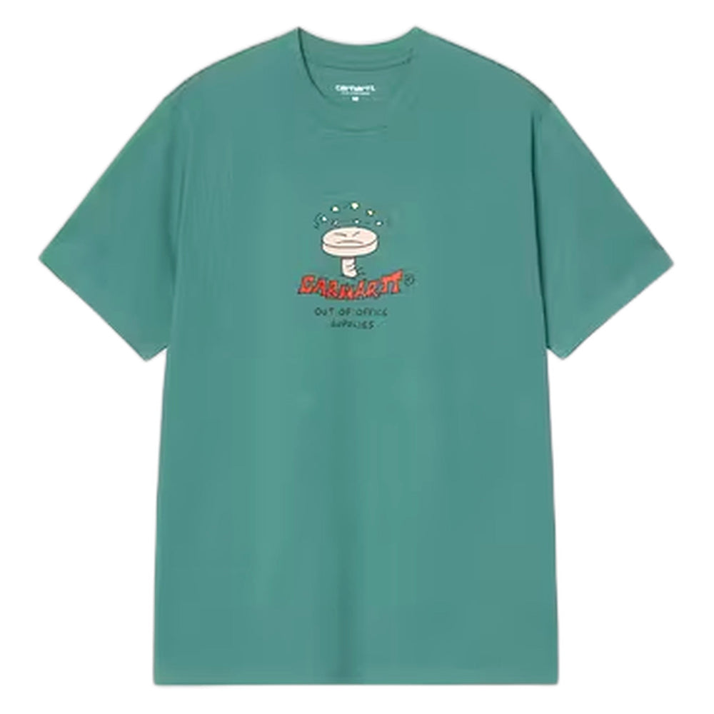 Carhartt Wip S/S Work Life Romance T-Shirt - Saguaro - T-Shirt di Carhartt Wip | Francis Concept