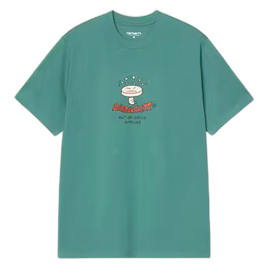 Carhartt Wip S/S Work Life Romance T-Shirt - Saguaro - T-Shirt di Carhartt Wip | Francis Concept