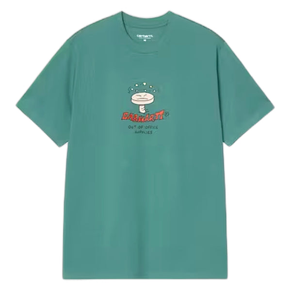 Carhartt Wip S/S Work Life Romance T-Shirt - Saguaro - T-Shirt di Carhartt Wip | Francis Concept